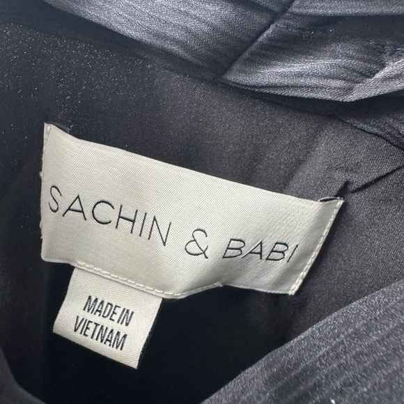 Sachin + Babi Kayla Black Maxi Long Dress B2181 - Picture 6 of 7